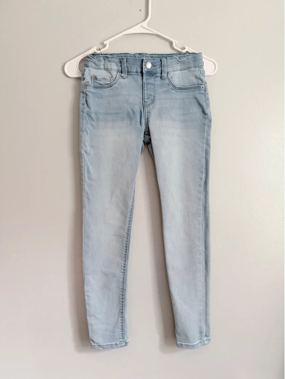 Thereabouts Girls Light Wash Jeggings Size 10